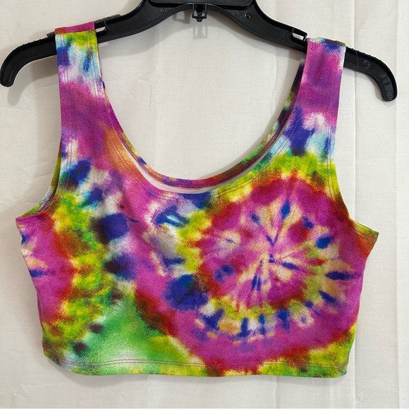 Absolutely Love It Juniors 2-Piece Tie Dye Tank & Short Set XL - Picture 5 of 7